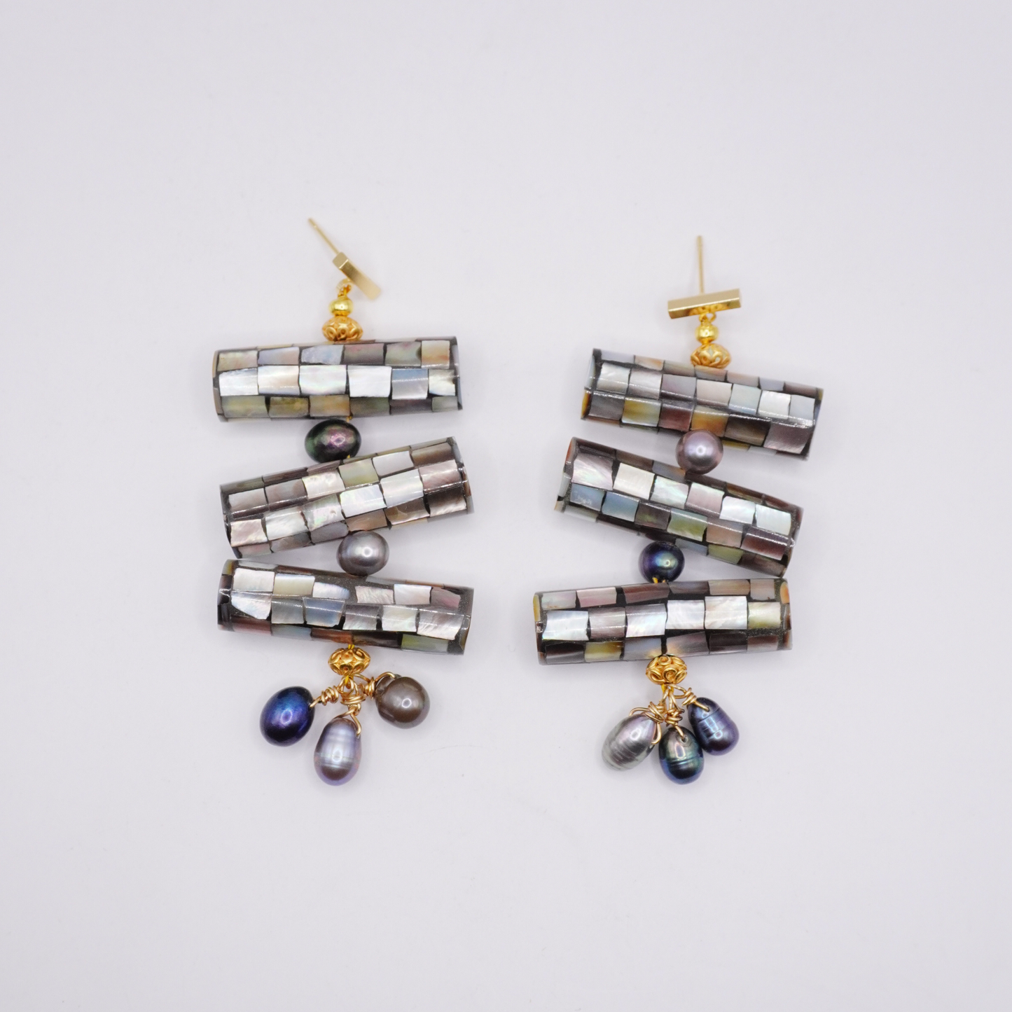 Shell & Pearl Earrings