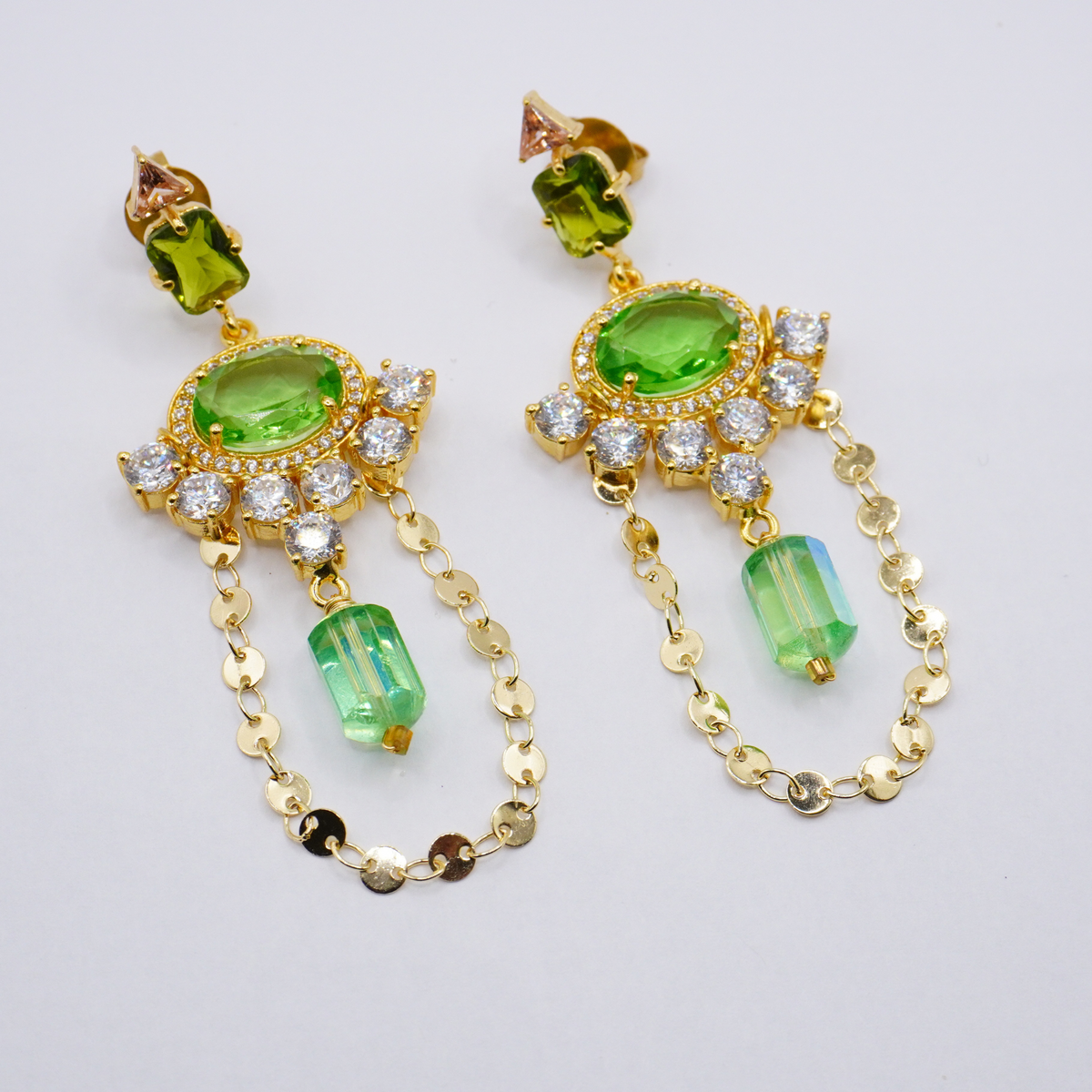 Lime Light Earrings