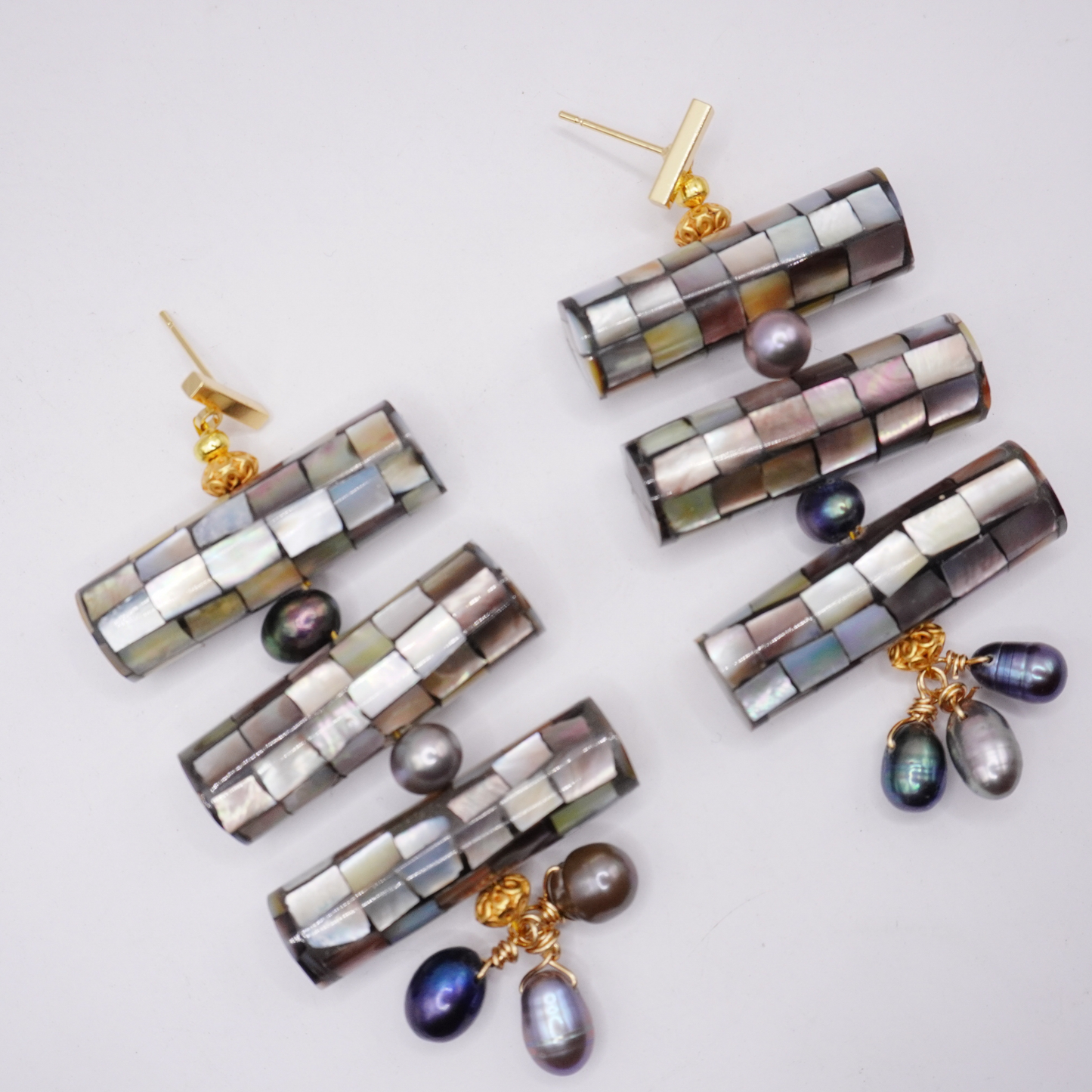 Shell & Pearl Earrings