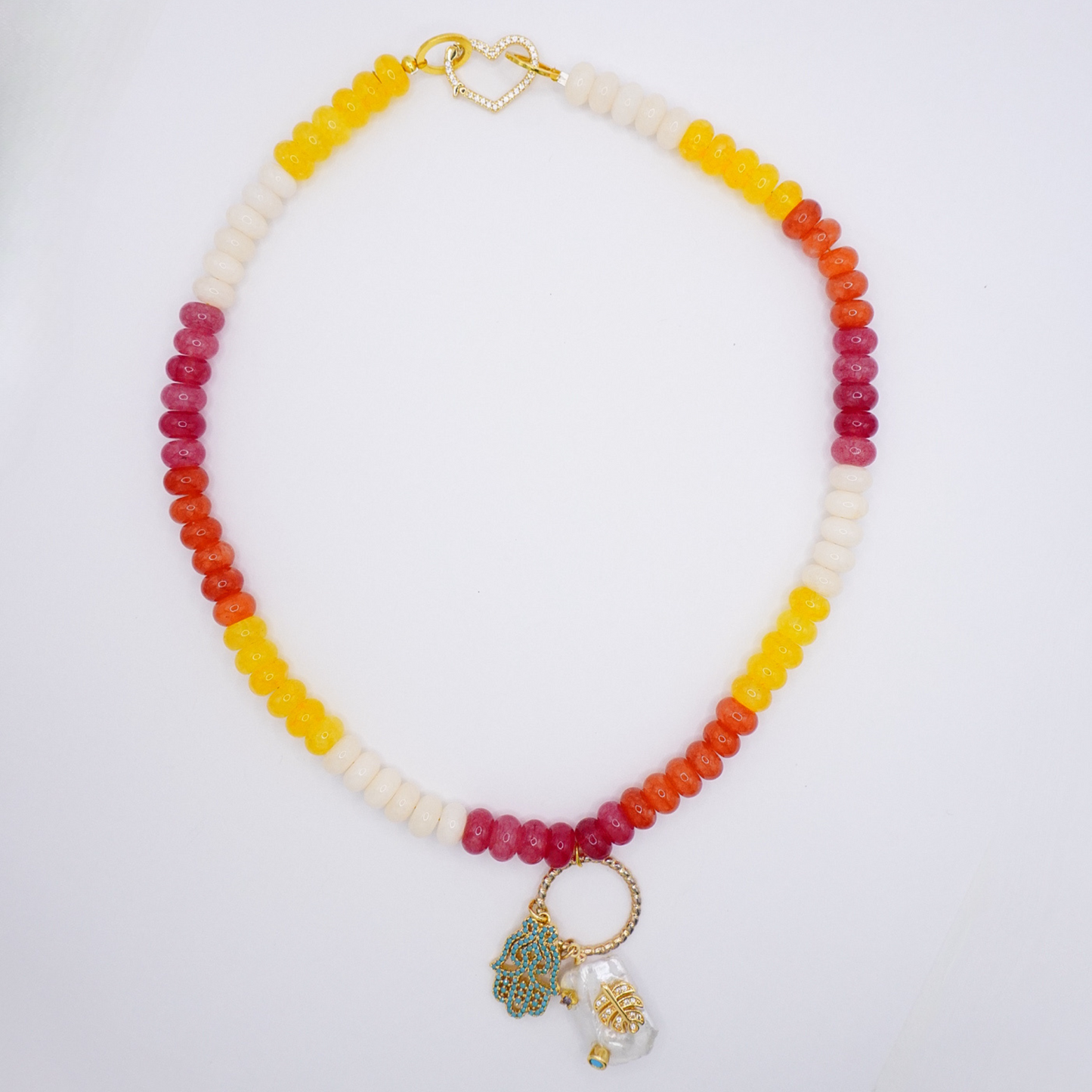 Pearl Charm Necklace