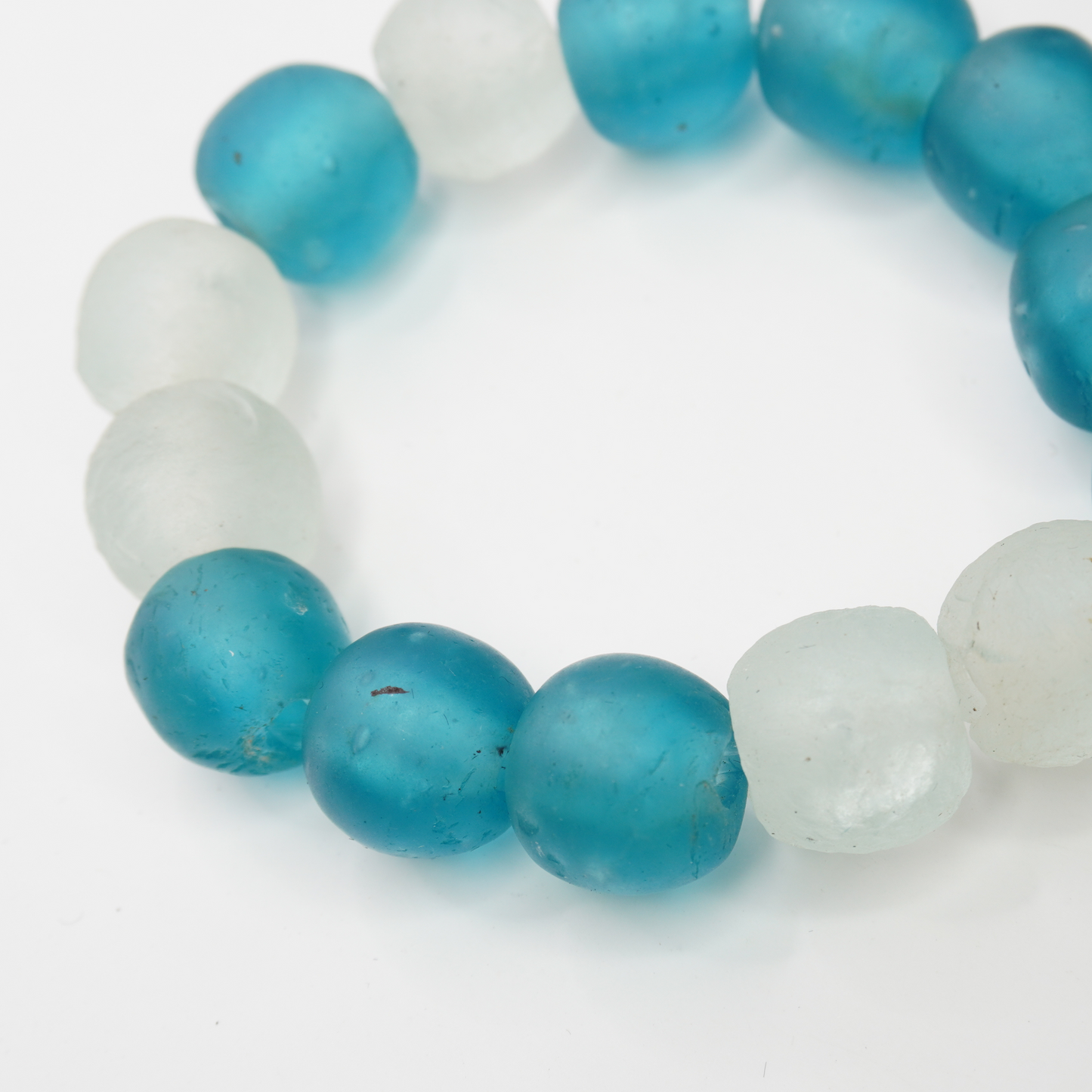 Sea Glass Beaded Bracelet
