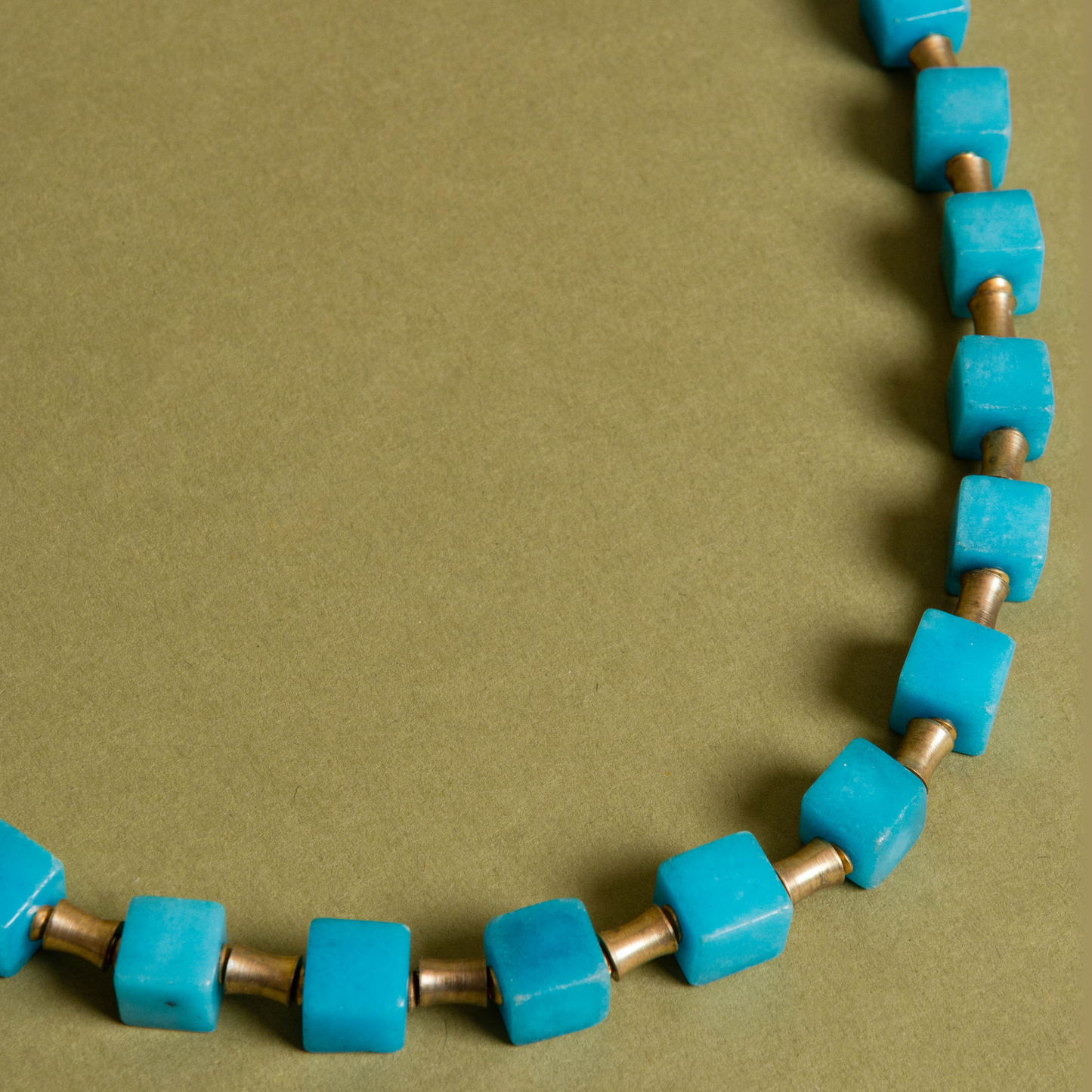 Dyed Jade Necklace