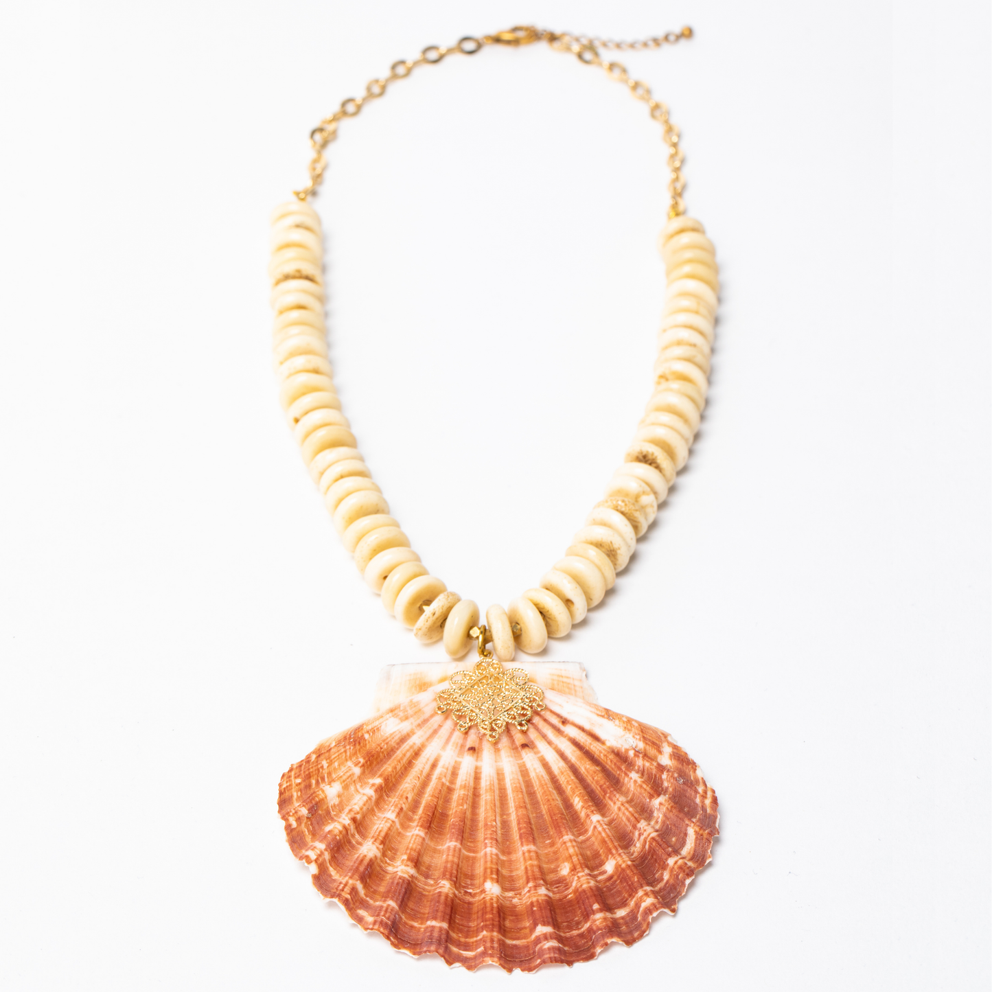Pecten Shell Necklace