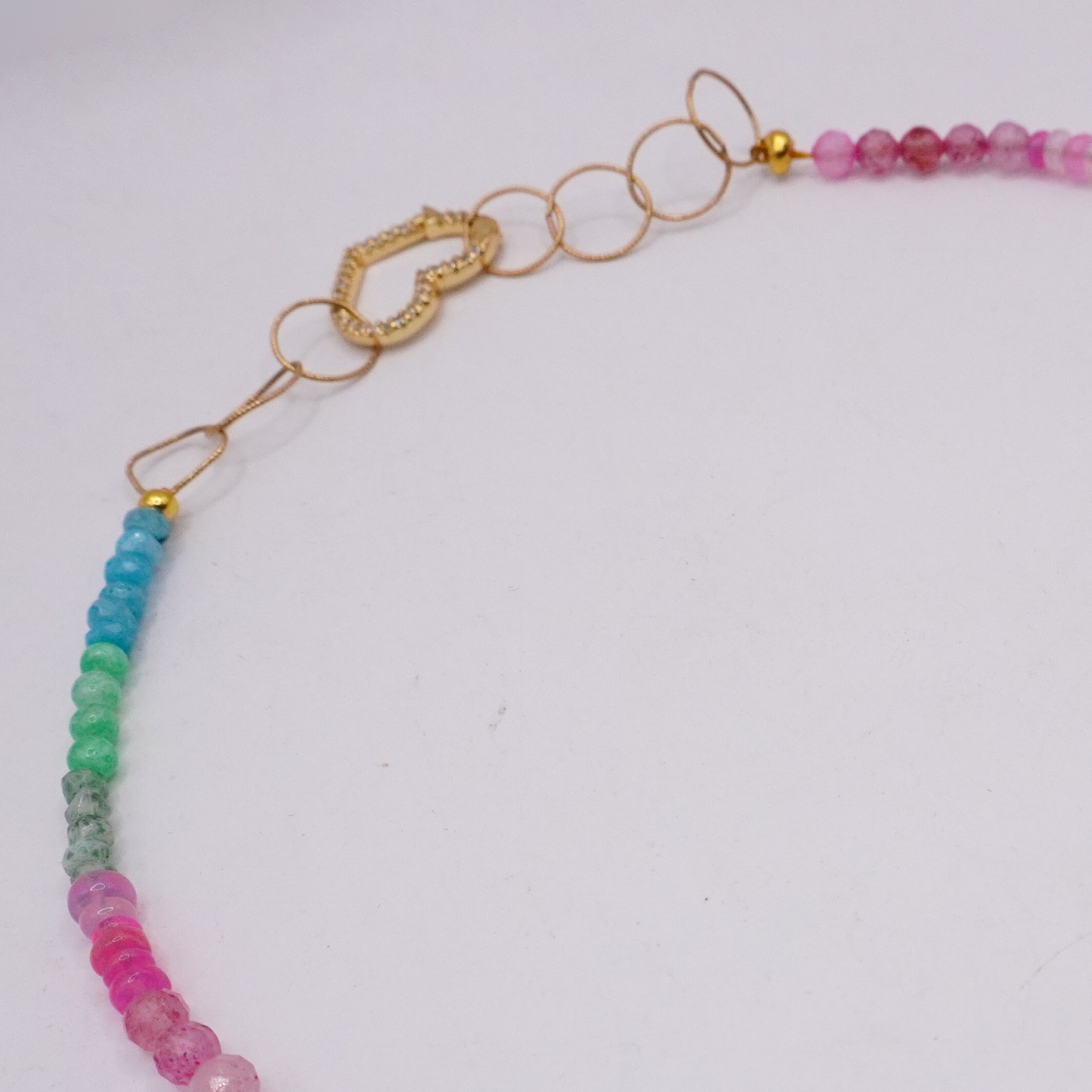 Ethiopian Opal and Moonstone Necklace