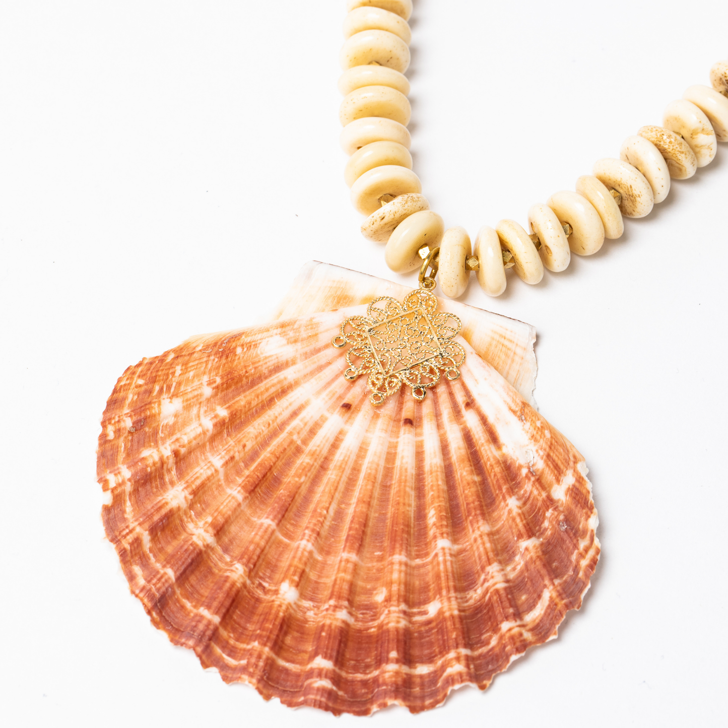 Pecten Shell Necklace
