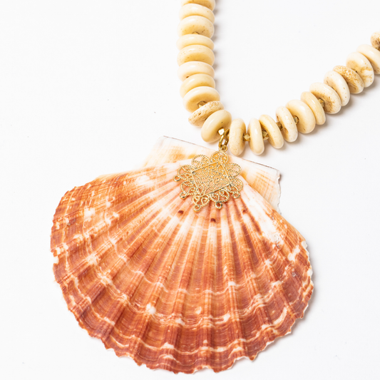 Pecten Shell Necklace