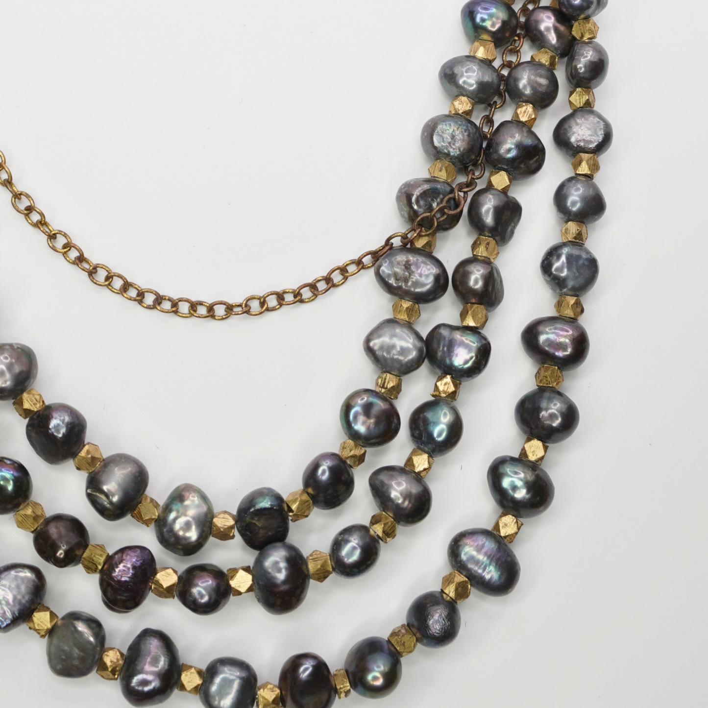 Purple Pearl Necklace