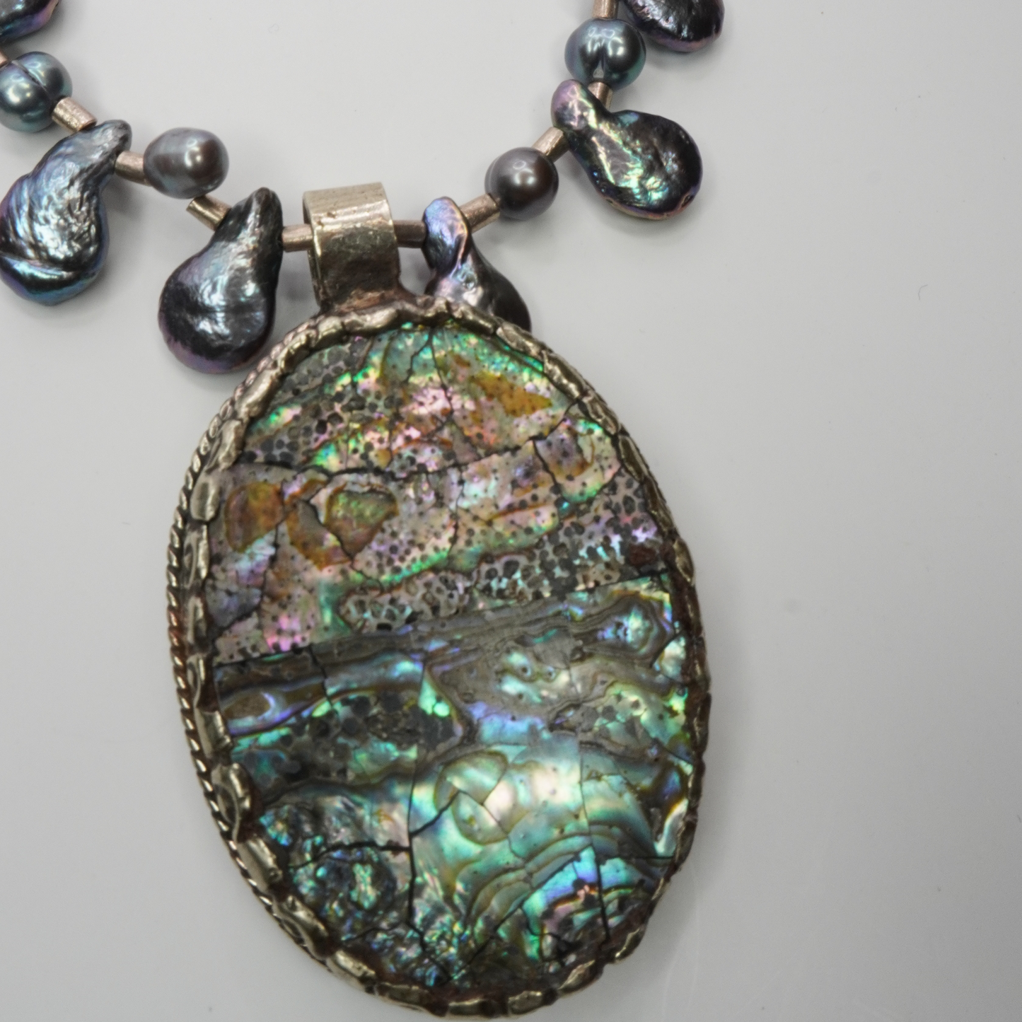 Abalone & Pearl Necklace