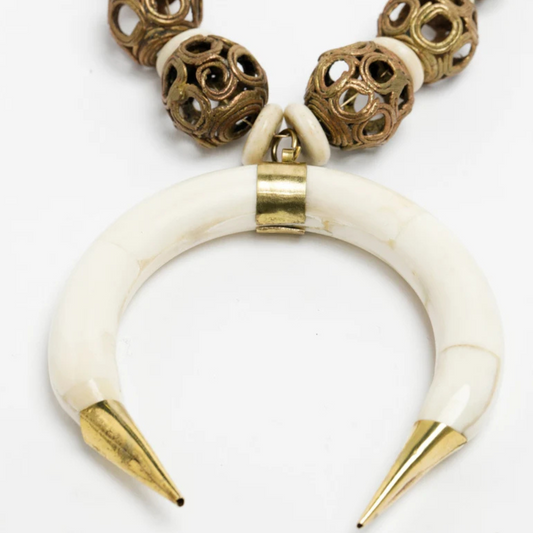 Ghana Brass Necklace