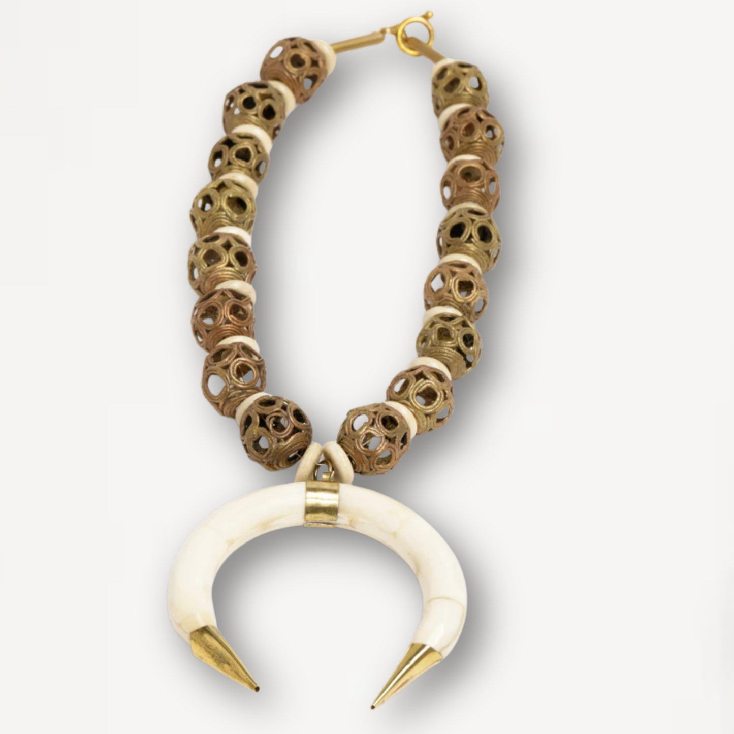 Ghana Brass Necklace