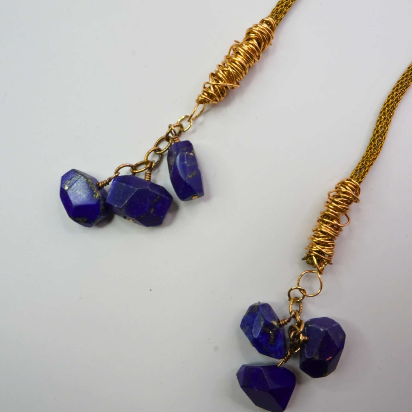 Lapis Lazuli Wrap Necklace