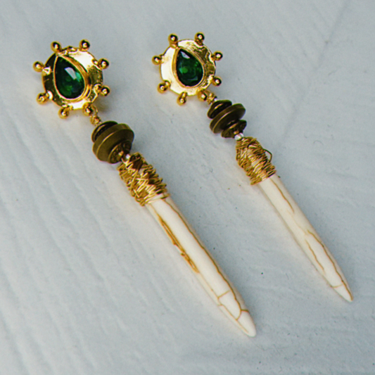 Celestial Dagger Drop Earrings