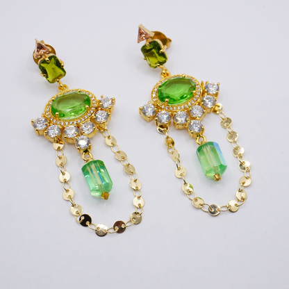 Lime Light Earrings