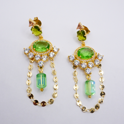 Lime Light Earrings