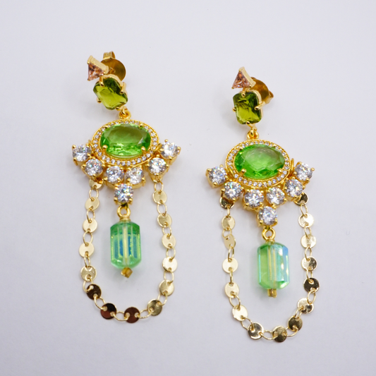 Lime Light Earrings