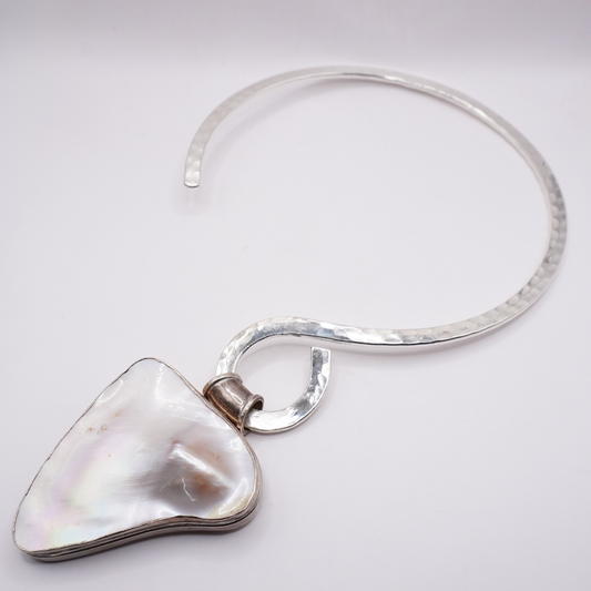 Mother of Pearl Collar Necklace