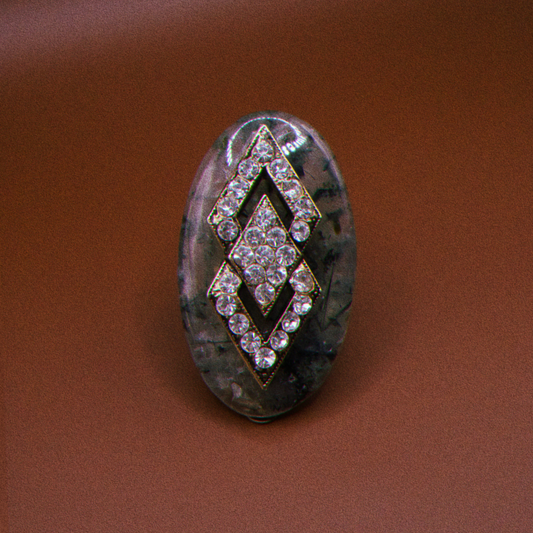 Moss Agate Ring