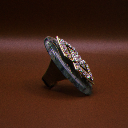 Moss Agate Ring
