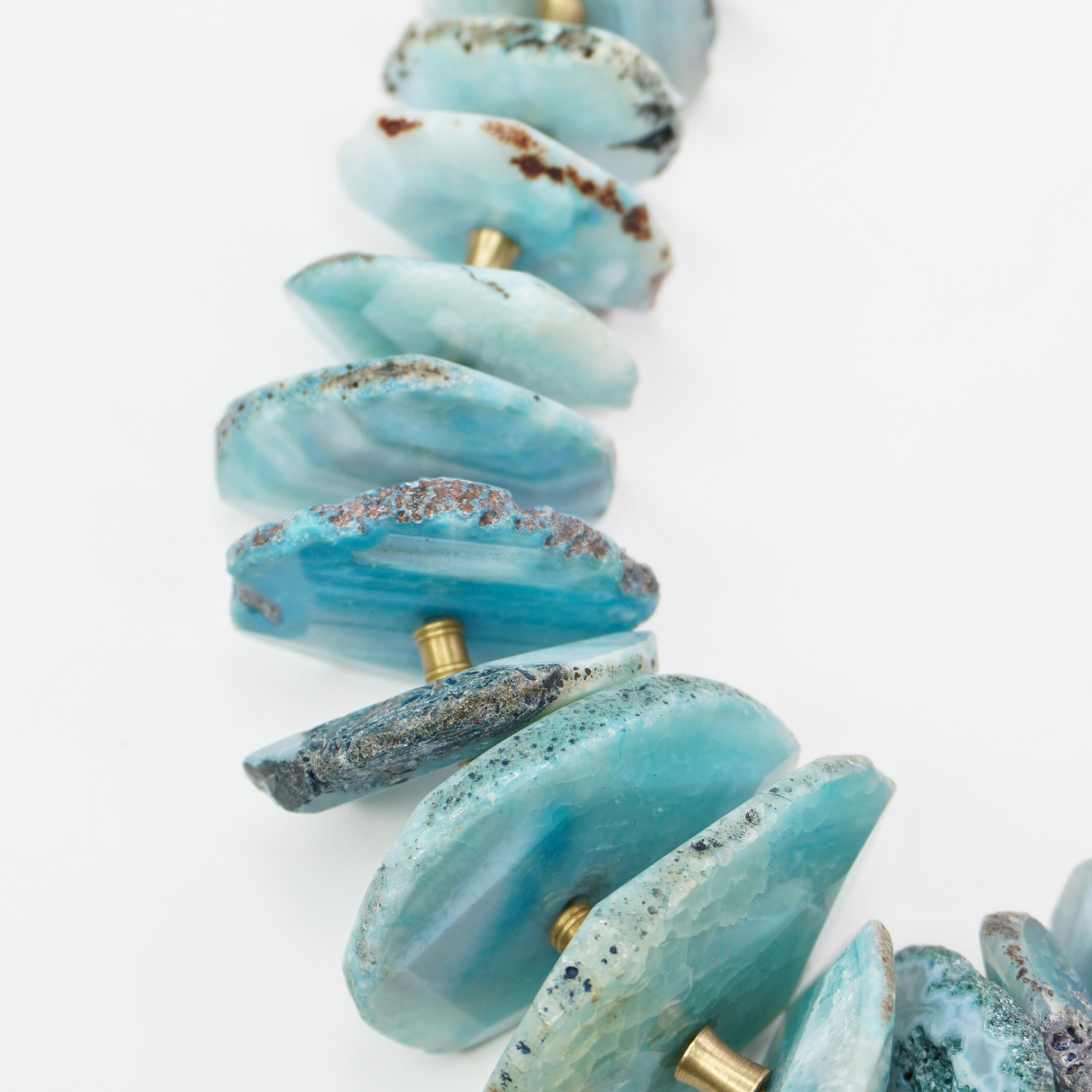 Sliced Agate Necklace
